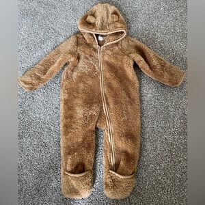 Baby gap teddy bunting snowsuit